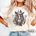Comfort Colors Rockstar Cowgirl Shirt, Country Girl Tshirt, Western Rock Hands Tee