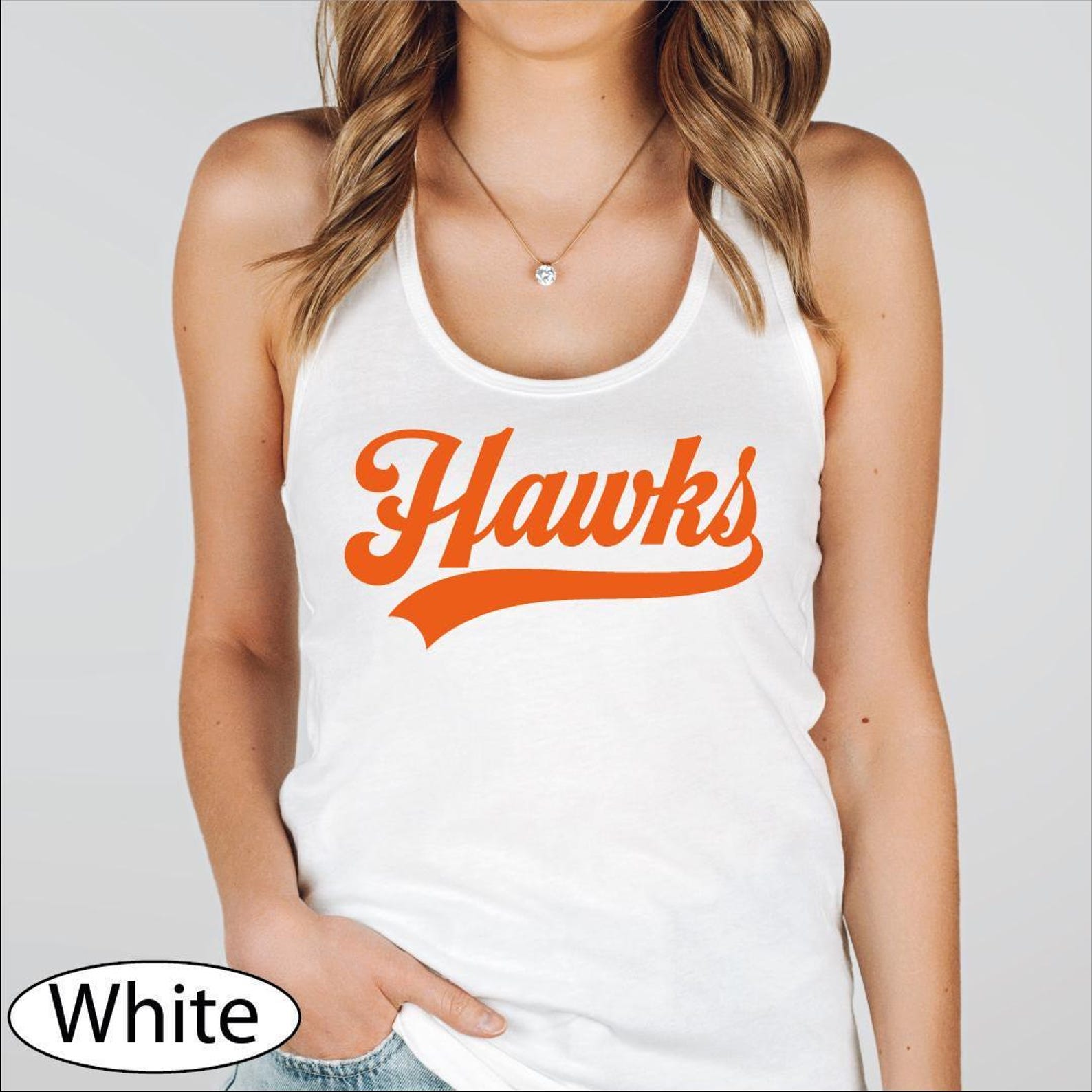 Custom Mascot Tank Top, Personalized School Team CropTop, School Logo Racerback Tanks