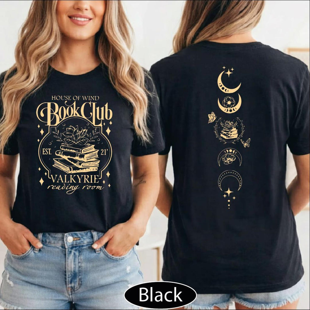 Comfort Colors House Of Wind Book Club Shirt, Reading Room Tshirt, Fantasy Tee, BP