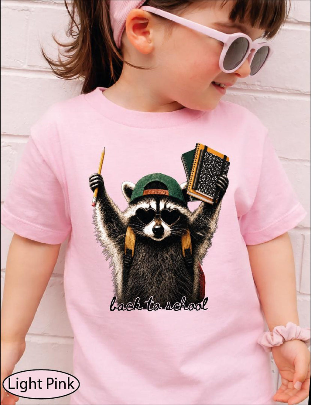 Back To School Racoon Shirt, School Supplies Tshirt, Comfort Colors Funny Teacher Tee