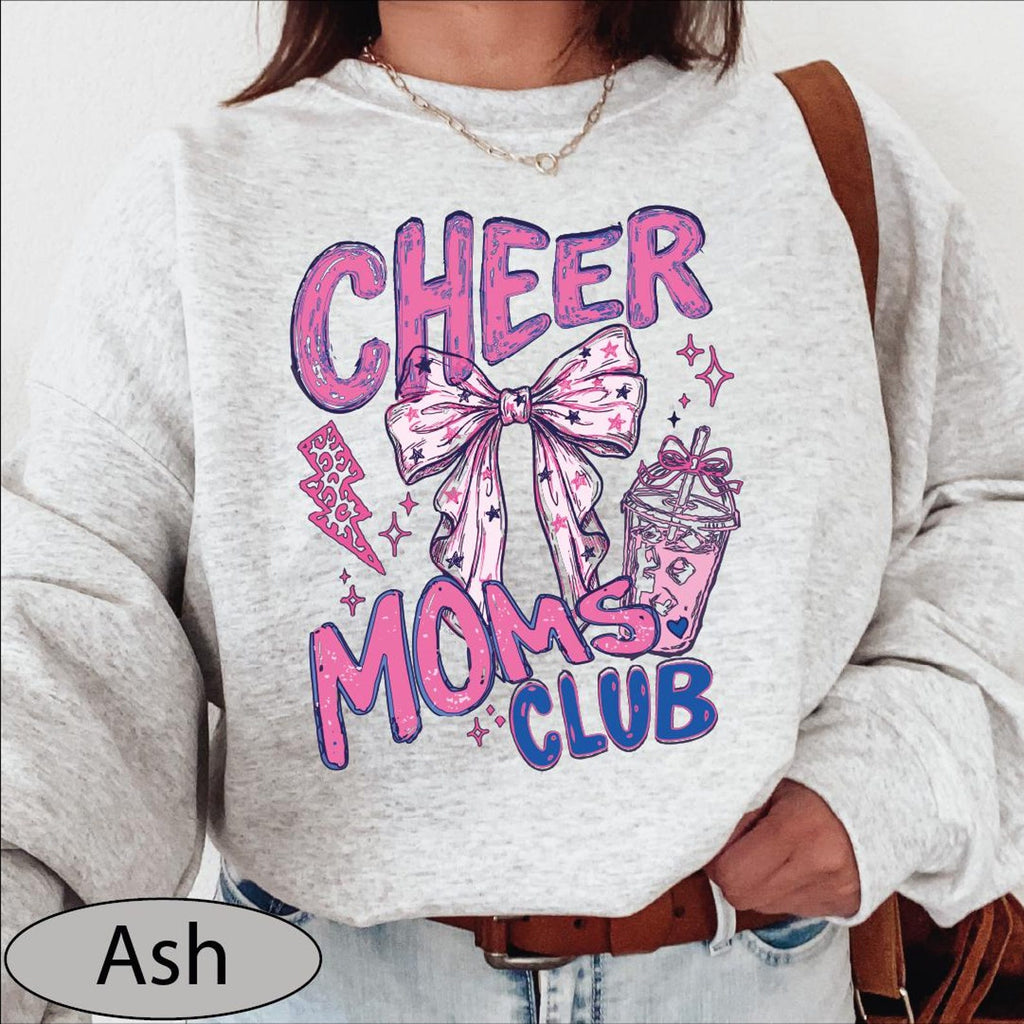 Cheer Moms Club Sweatshirt, Cheerleading Mama Sweater, Cheer Competition Hoodie